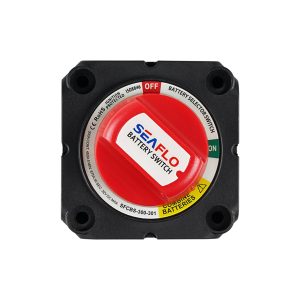 CHAVE GERAL MARINIZADA 6-12-24-32V 450A 3 POSIÇÕES DE EMBUTIR 2 BAT