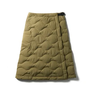 Seamless Quilted Down Wrap Skirt