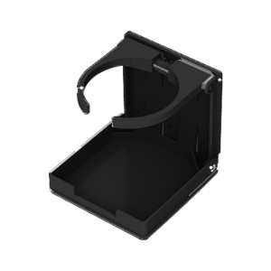 PORTA COPO PLASTICO 9,83 X 9,5 X 9,77 CM PRETO SEAFLO