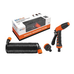 ACESSORIOS P/ KIT DE LAVAGEM MANGUEIRA 6M ESGUICHO E ADAPTADOR 5/8 QA