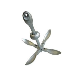 ANCORA EM AÇO GALVANIZADO GRAPINEL FOLDING DOBRAVEL 3,2 KG