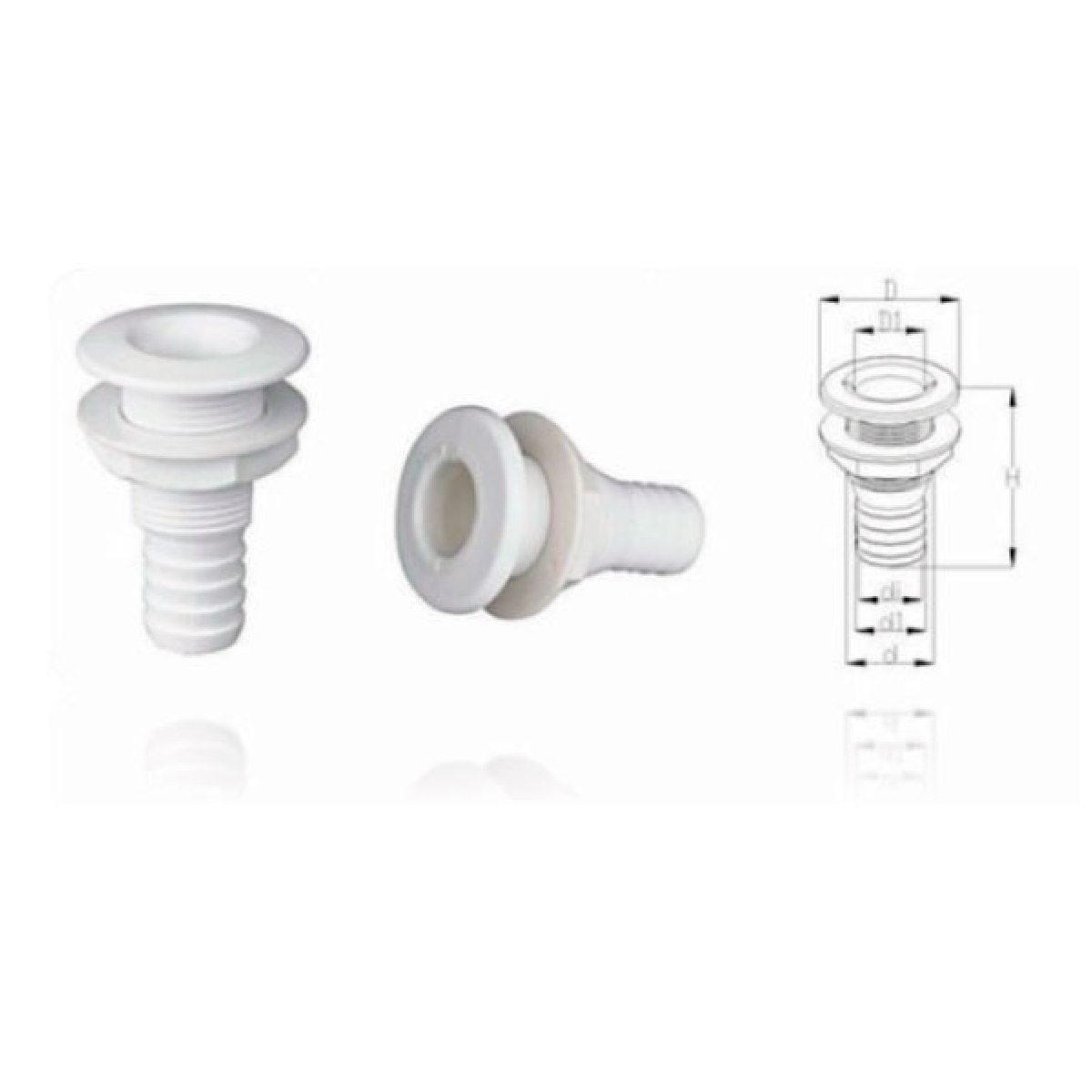 DRENO SAIDA DAGUA 1-1/2″ BRANCO SEAFLO - Image 3
