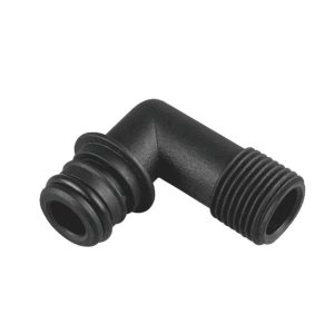 BICO CONECTOR EM L ENCAIXE ENTRADA ENGATE RÁPIDO 3/4″ SAÍDA FNPT 1/2″