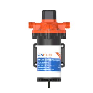 BOMBA DE PRESSURIZAÇÃO 3.0GPM 12V 11,3L/MIN 10.0A 45PSI BRUSHLESS 33WS