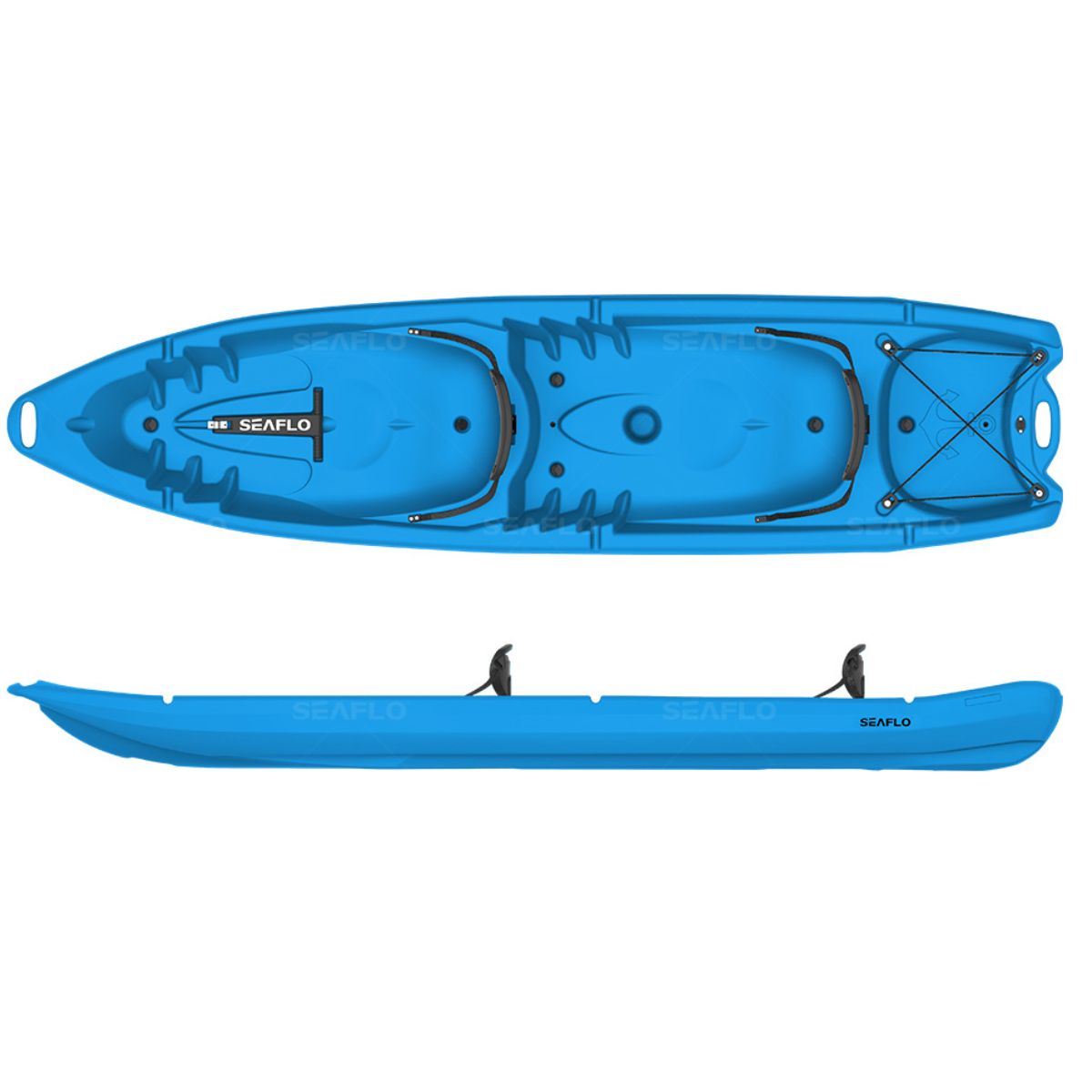 CAIAQUE SON AZUL CAP 220KG PESO 23KG HDPE BLOW 3,4X0,86X0,29M