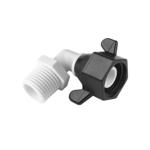 BICO CONECTOR EM L ENCAIXE ENTRADA ROSCA 14FNPT 1/2″ SAÍDA 14MNPT 1/2″