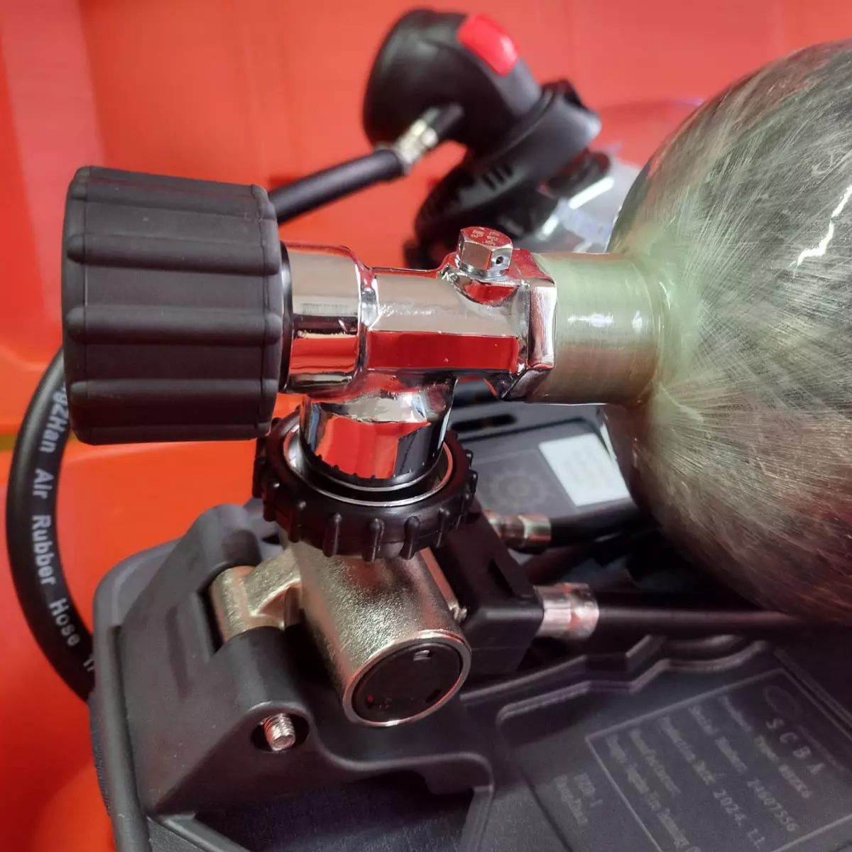 Aparelho De Respiração Autônoma 6.8L Fibra de Carbono C/ Carona - Image 6