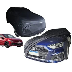 Capa Cobrir Carro VW Golf Tecido Lycra Protege De Riscos Sol Poeira