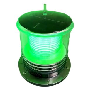 LUMINÁRIA DE SINALIZAÇÃO INTERMITENTE VERDE