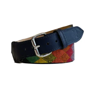Cinto miçanga | rainbow losango