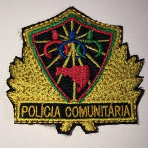 J3 – Brevê Da Polícia Comunitária – Bordado