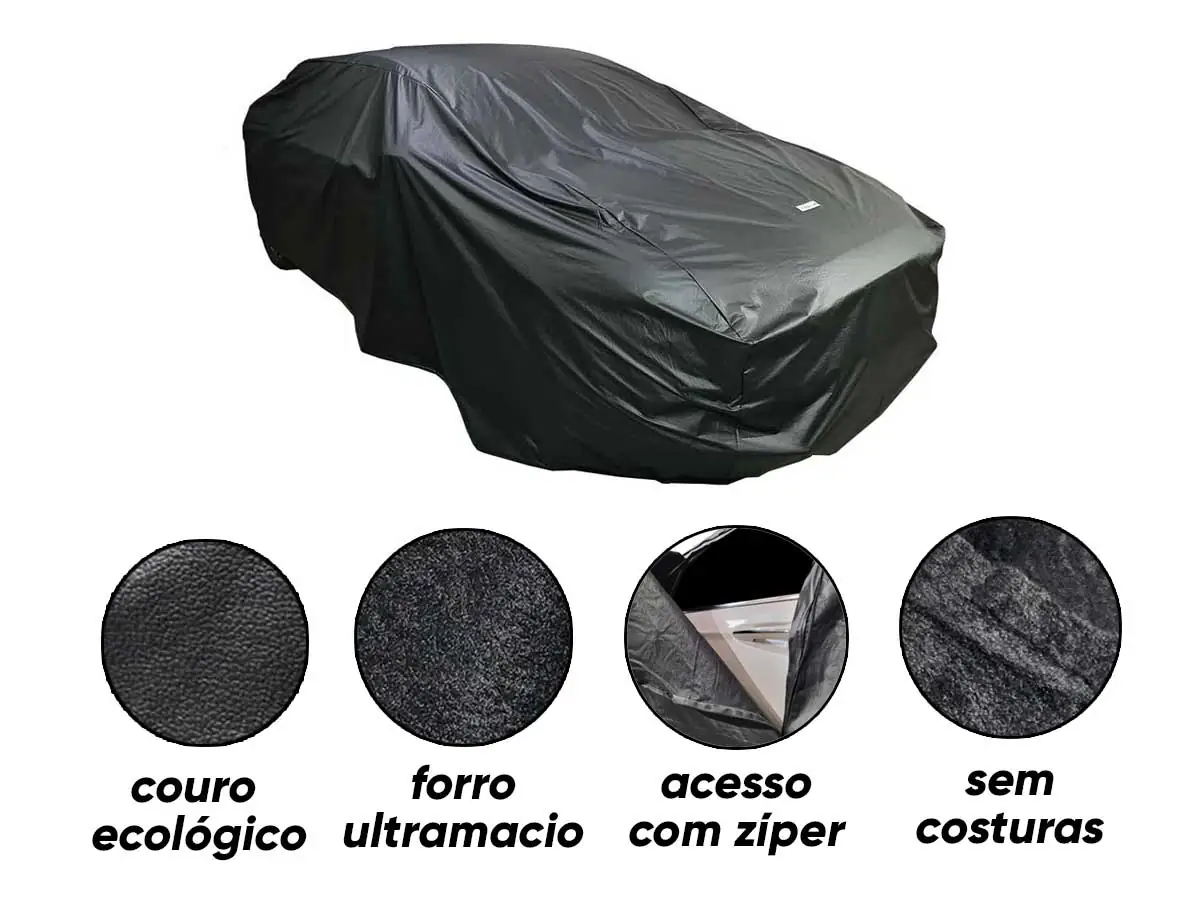 Capa Carro Novo Citroen C3 Proteção Sol Chuva Poeira Maresia - Image 3