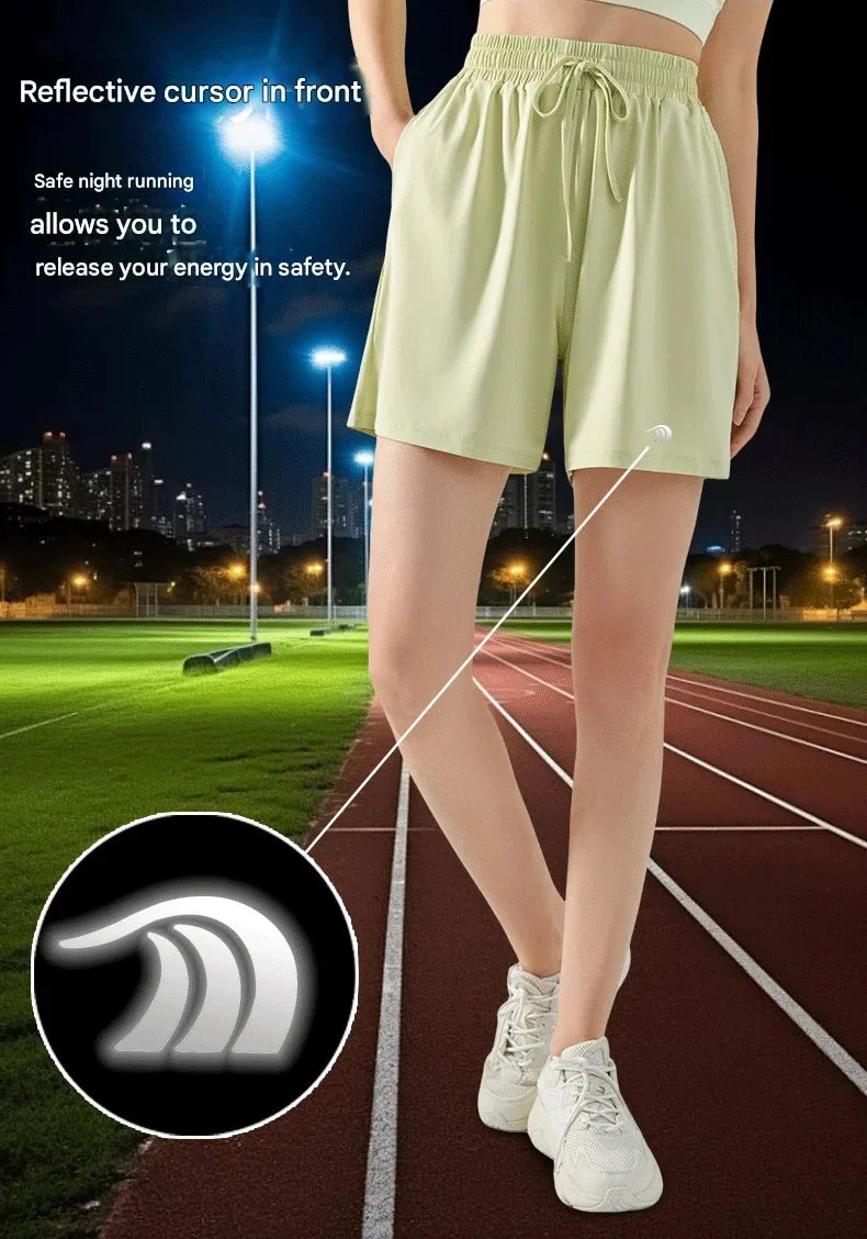 High Waist Sun Protection Shorts - Image 9