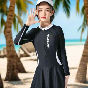 Kids UPF 50+ Skirt Swimsuit