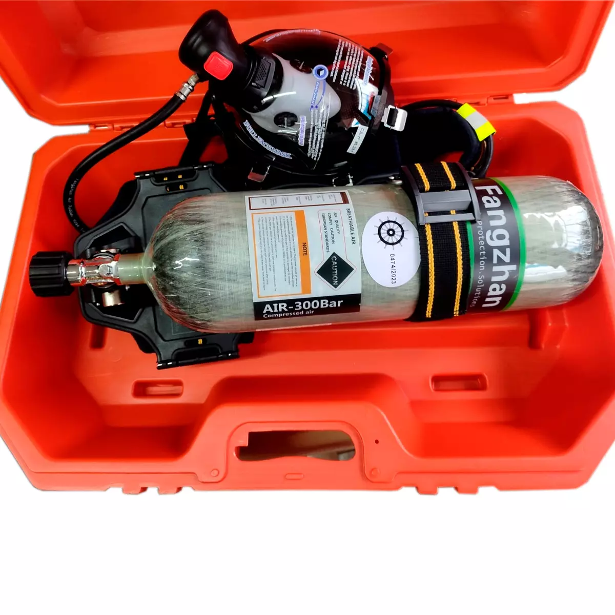 Aparelho De Respiração Autônoma 6.8L Fibra de Carbono C/ Carona - Image 5
