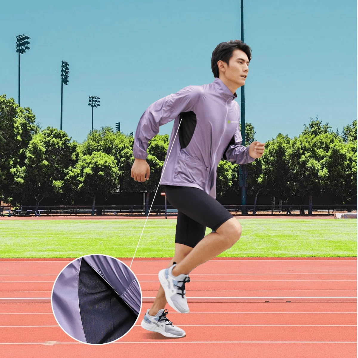 Stand Collar UV Protection Windbreaker - Image 6
