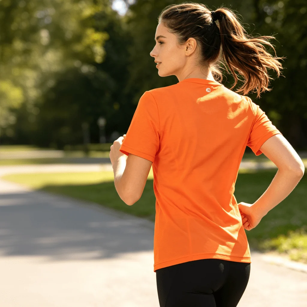Women's Short Sleeve Running T-shirt - Image 5