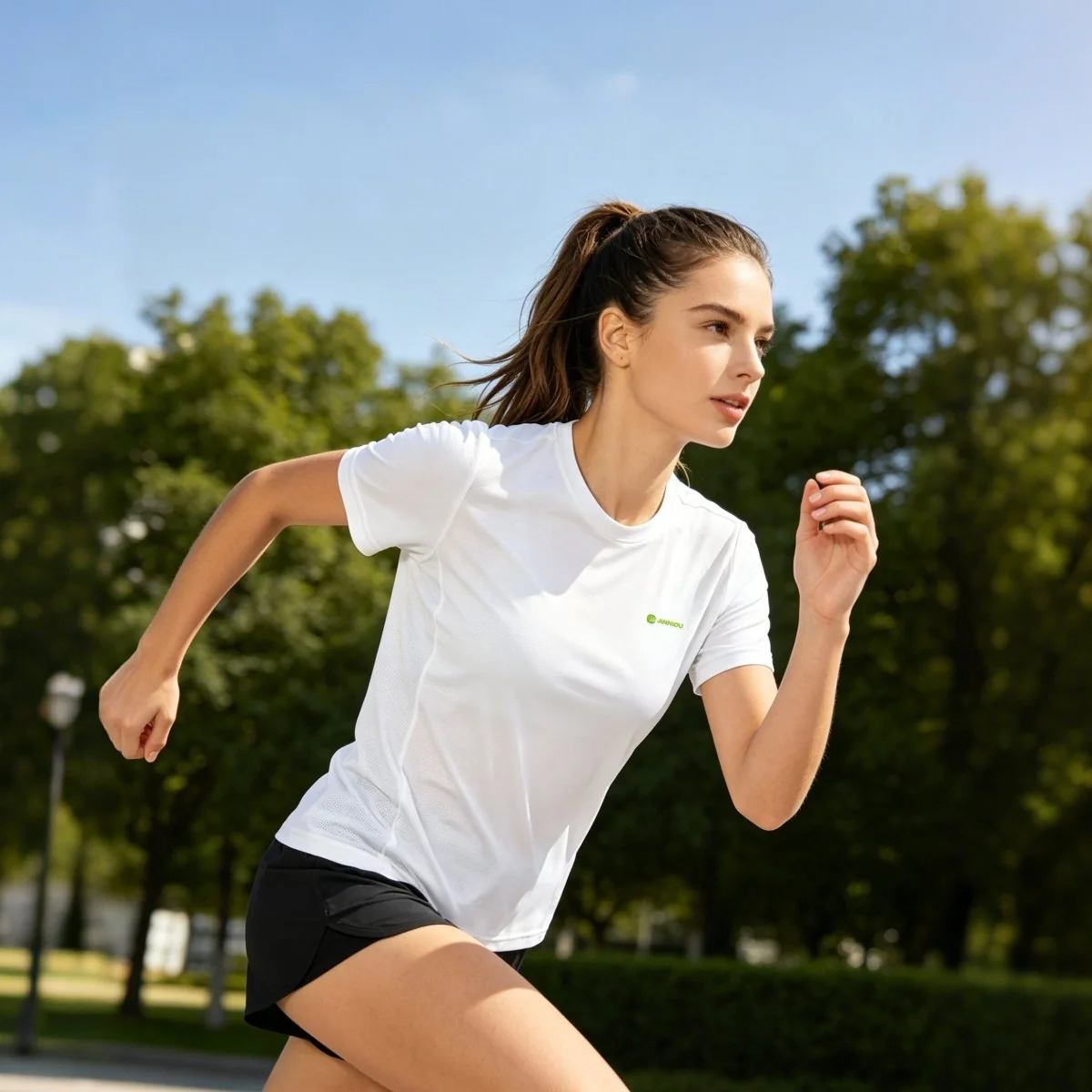 Women's Short Sleeve Running T-shirt - Image 4